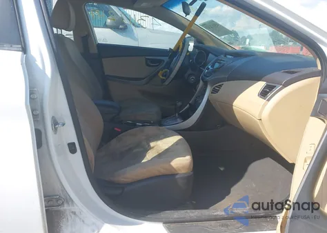 2013 Hyundai Elantra Gls из США, поврежденный, VIN 5NPDH4AE2DH262817